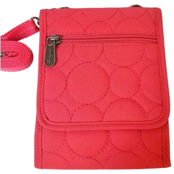 Thirty-One Pink Women's “Vary You" Miini Crossbody Bag Messenger Organizer NEW - Picture 7 of 14